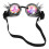 Rainbow Kaleidoscope Rave Goggles Adjustable Crystal Lenses Steampunk 13