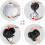 Portable Collapsible Round Photography Reflector 30cm Diffuser Disc For Studio And Outdoor Lighting 5