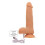 GET REAL - ROTATING BEADS VIBRATING DILDO SKIN 1