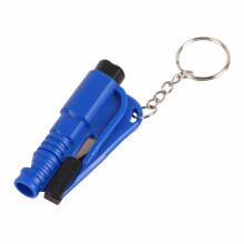 3-in-1 Car Safety Hammer Emergency Glass Breaker w/ Whistle & Belt Cutter