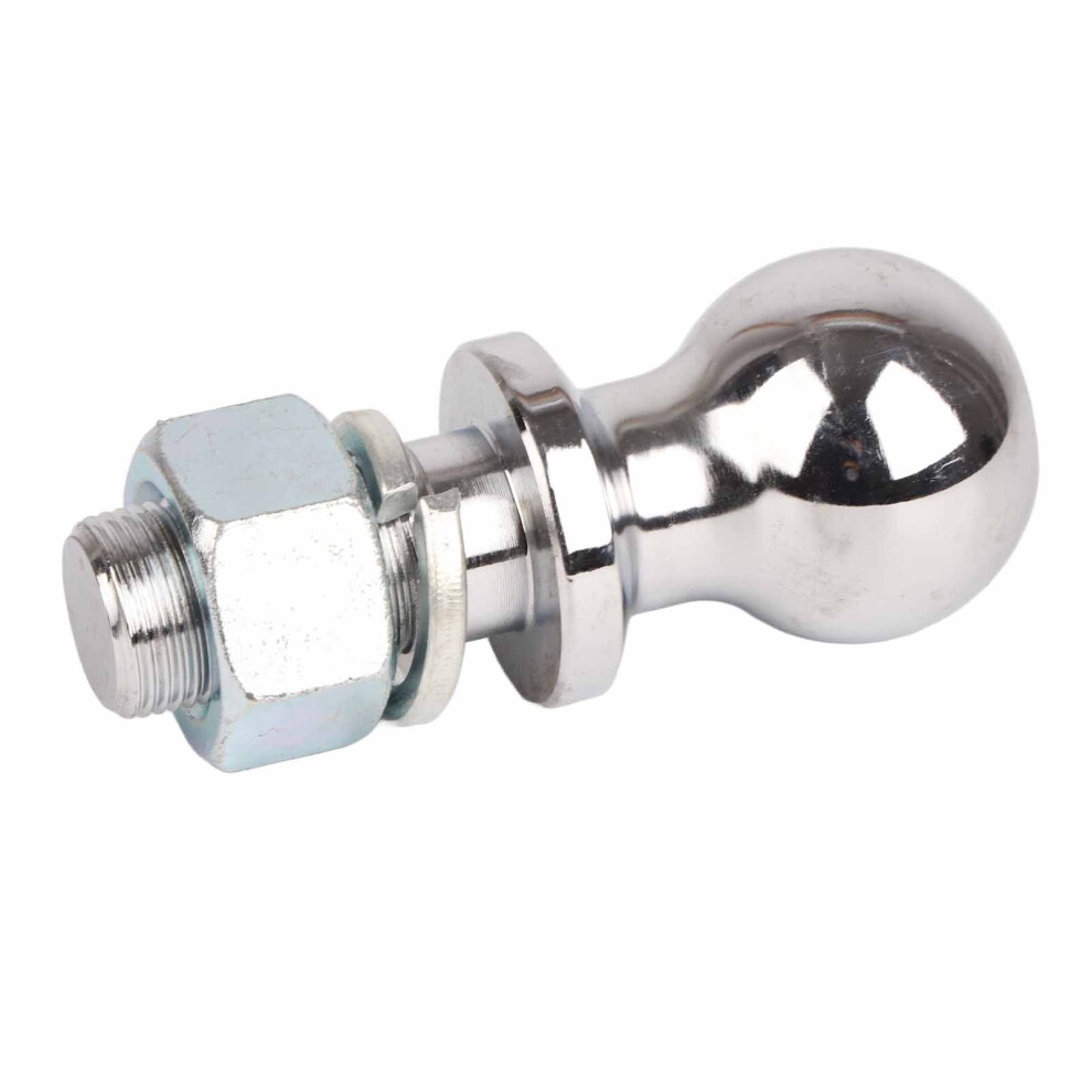 1-7/8In Metal Glossy Trailer Hitch Ball, Rustproof & Strong 5061355867019