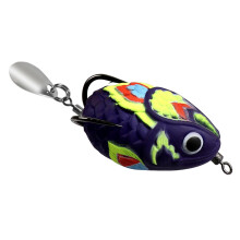 Frogs Lures For Blackfish Baits 4.5 Cm 11 G PVC Fishing Simulated Frogs Baits With Double Hook And Lure Type D