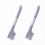 Pet Spoon 2-Piece Grey, Pet Feeding Spoon Set For Pets 1