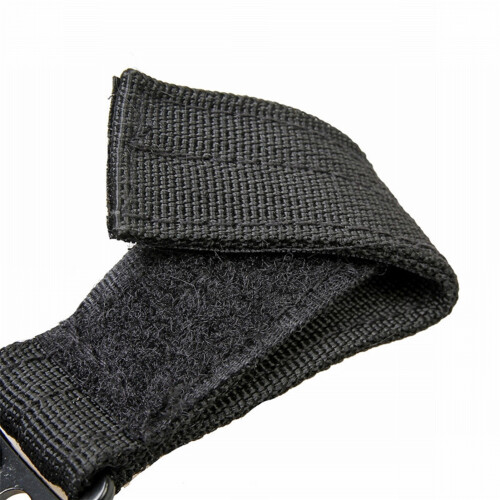 Nylon Multifunctional Mountaineering Buckle 10.5x2.5cm Black