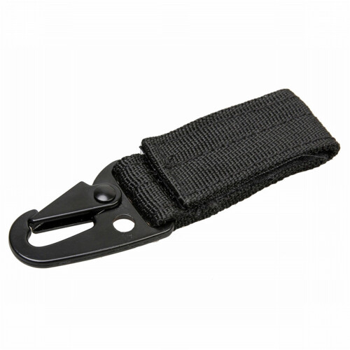 Nylon Multifunctional Mountaineering Buckle 10.5x2.5cm Black 2