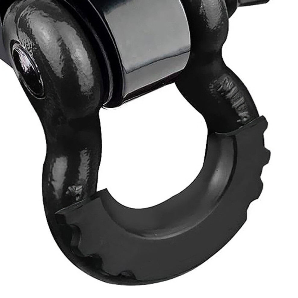 Strong Steel Shackle Hitch Receiver For Off-Road Pu D Ring Black 4691355869723