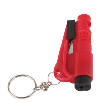 Portable 3-in-1 Red Emergency Car Glass Hammer with Big Blast Force