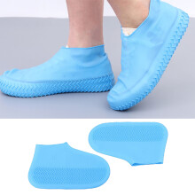 Cubrezapatos impermeables de silicona azul 7.1 oz unisex
