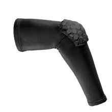 Sportellbogenbandage Schwarz mit Wabenpolster, Nylon, Polyurethan, verschiedene Größen