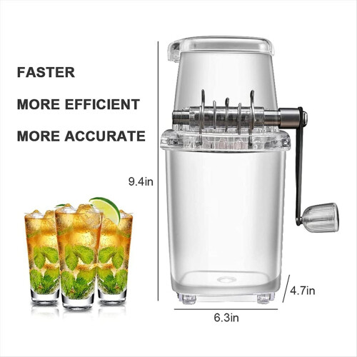 CNNOTEPAD-IJscrusher Handmatige Roterende Cocktailmachine Home B 2
