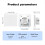 CNNOTEPAD-Tuya Smart Switch Zigbee Europese standaardknop wand 4