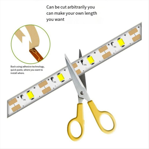 CNNOTEPAD-PIR bewegingssensor inductie LED-strip 60LED's/M voor kledingkast 1