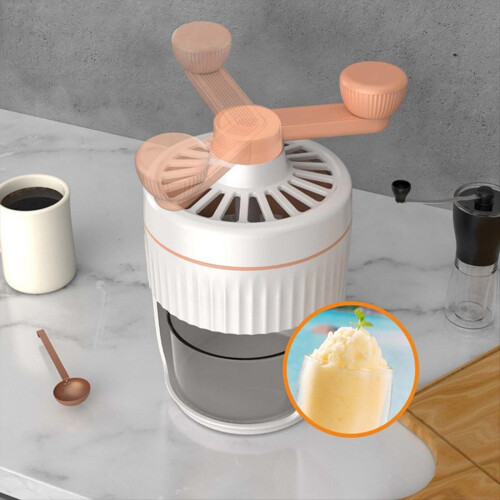 CNNOTEPAD-Handmatige roterende draagbare ijscrusher geschaafde machine,B 1