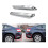 CNNOTEPAD - 4 stuks auto voor- en achterbumperstrips voor C5 2009-2012 4