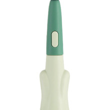 Green Silicone Baby Bottle Brush - Rabbit Shape Gentle Cleaning