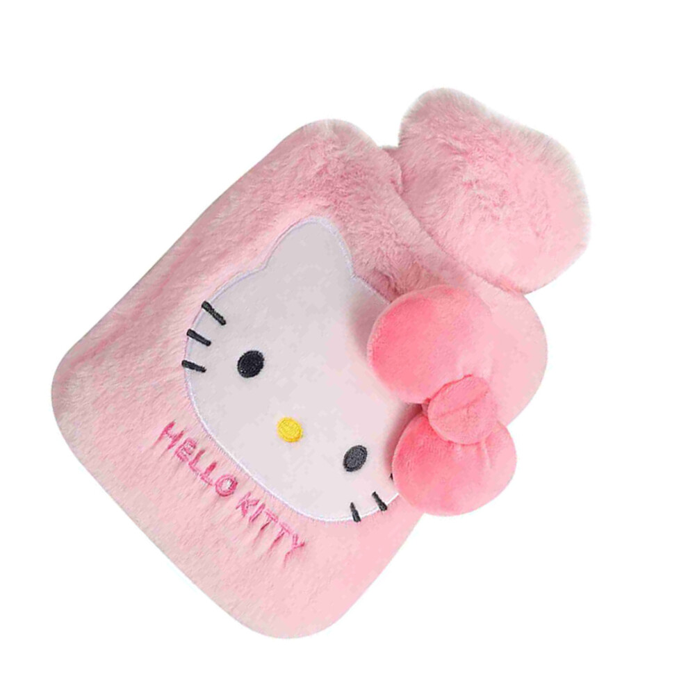 1000ml Plush Cartoon Hot Water Bottle with Detachable Cover for Winter