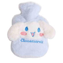 Plush Hot Water Bag Cartoon Soft PVC Winter Heating Coil D 1000ml