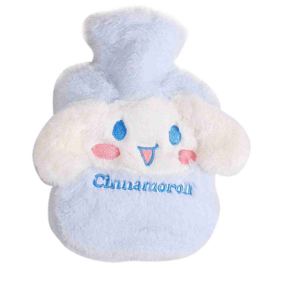 Plush Hot Water Bag Cartoon Soft PVC Winter Heating Coil D 1000ml