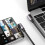Ugreen abgewinkeltes USB-C-auf-USB-C-Kabel 3A, 1 m - Grau 10