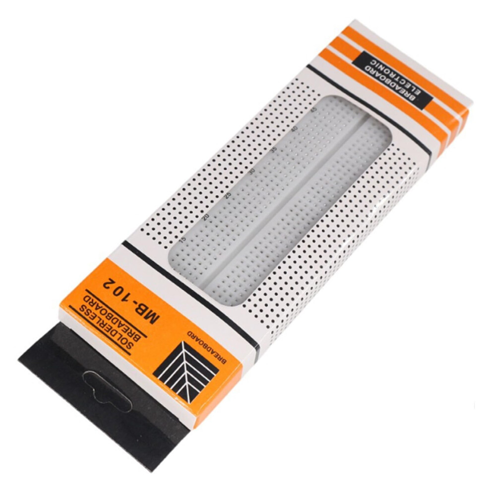 Mb102 Breadboard Power Module Solderless Prototype Board Kit 5V 3.3V Dual Output For Standard 2.54Mm Pitch Breadboards 9393856641468