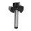 Oberflächenfräser, 6 mm Schaft, 3-Flöten-Spitze, 4