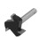 Oberflächenfräser, 6 mm Schaft, 3-Flöten-Spitze, 2