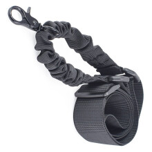 Multifunktions-Kunststoff-Militär-Schultergurt, verstellbar, schwarz, 140x3,5 cm