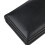 Cartera para varias tarjetas de cuero PU negro vertical 1