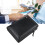 Cartera para varias tarjetas de cuero PU negro vertical 7