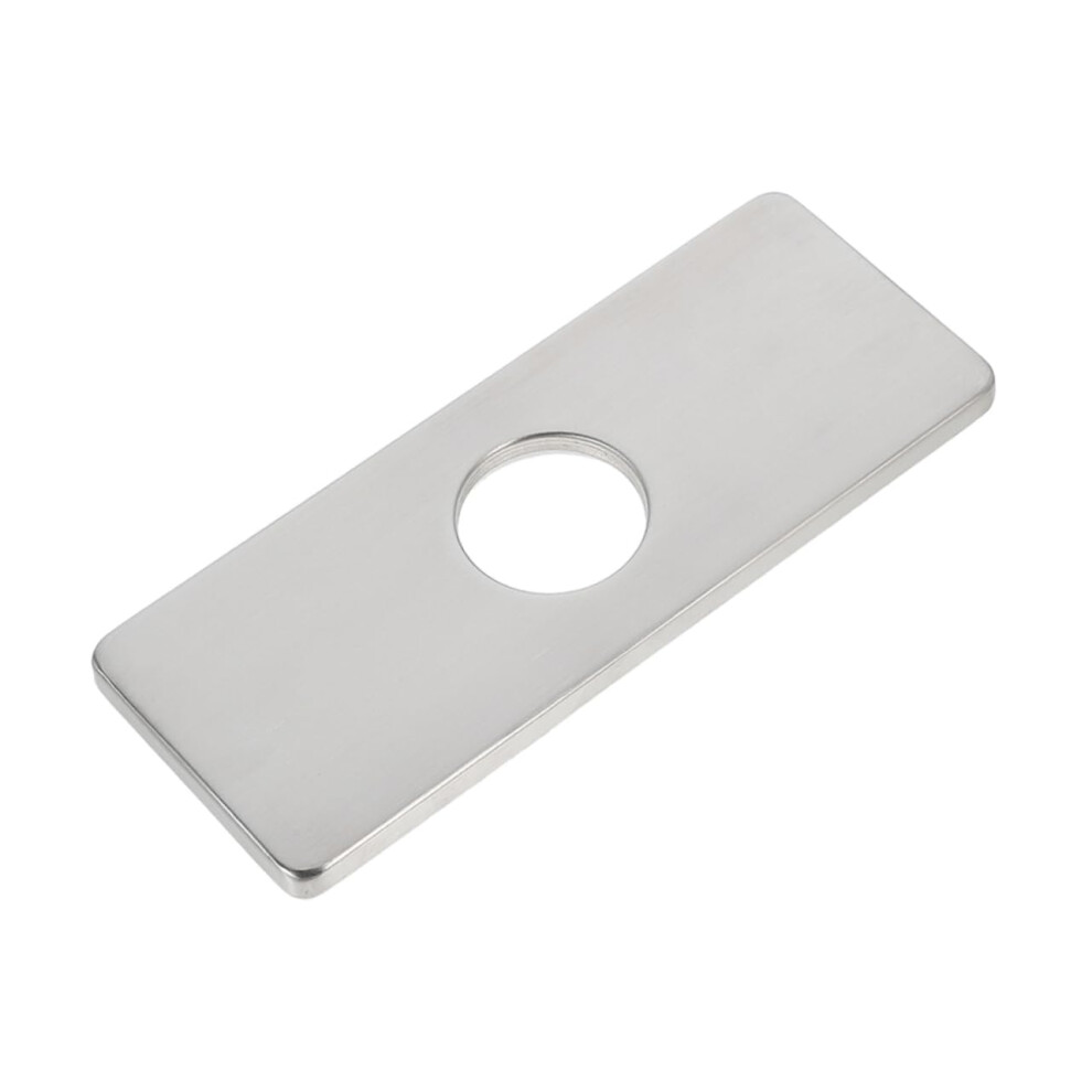 Stainless Steel Faucet Decorative Cover For Single-Hole Sinks, Sink Hole Cover Plate, Kitchen Bathroom Accessory 9067246336899