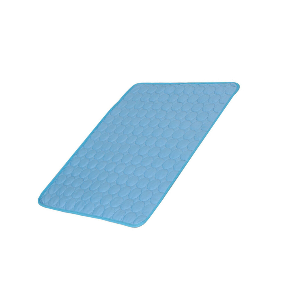 (Blue, L70x55cm) Dog Pad Cat Mat Pet Supplies Softness Practical Folding Design-image-OPC-PMG5ZZW-NEW
