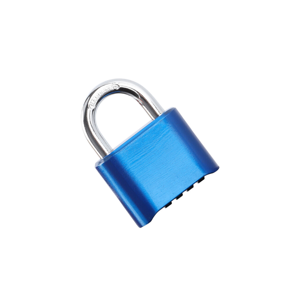 (Short Blue) Coded Lock Anti-lost 4 Digit Password Door Warehouse Padlock Locking-image-OPC-PMG62WG-NEW