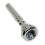 Silver Plated Copper Trumpet Mouthpiece, Rustproof, Smooth Surface 6