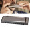 10 Hole C Key Harmonica Portable Wind Instrument 10x2.7cm 5