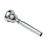 Silver Plated Copper Trumpet Mouthpiece, Rustproof, Smooth Surface 2
