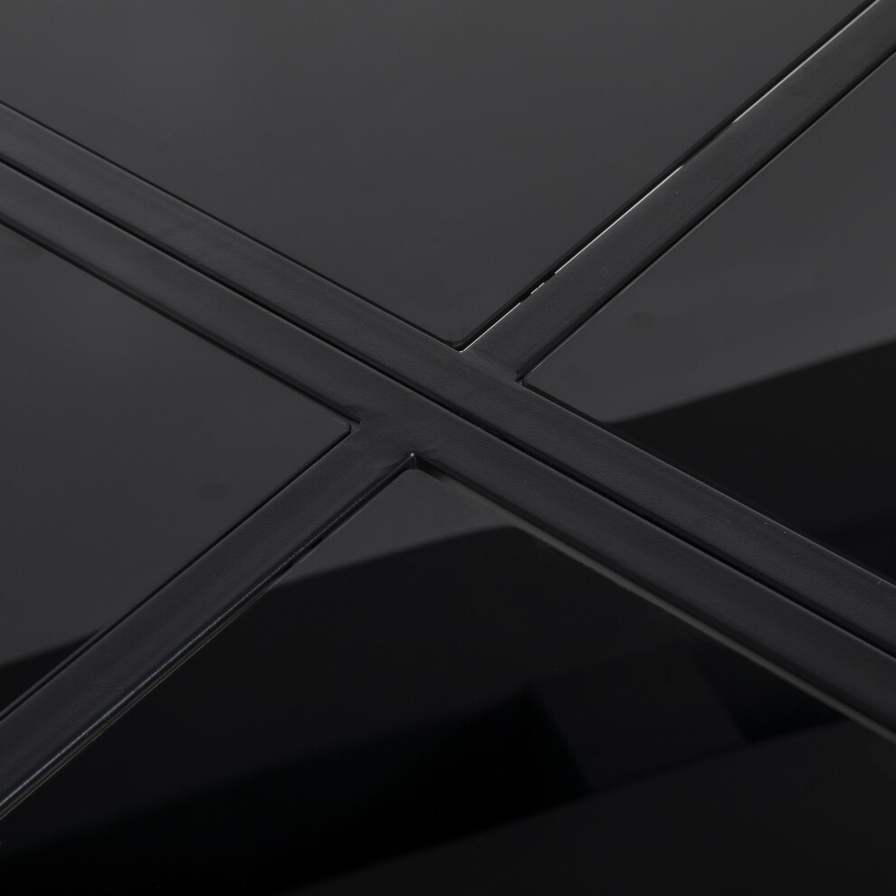 Metal Dining Set with Folding Back Chairs - Outsunny 5-Piece Dark Grey Outdoor Patio Table and Chairs for Garden and Balcony-image-OPC-PMG66FT-NEW