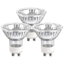 (As show, One size) 5 Pcs Gu10 35w Halogen Spotlight Bulb Dimmable, Halogen Reflector Lamps