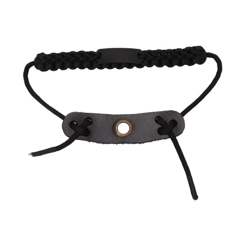 Black Adjustable Archery Bow Wrist Sling for Precise Shot Control 1