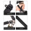 Black Adjustable Archery Bow Wrist Sling for Precise Shot Control 10