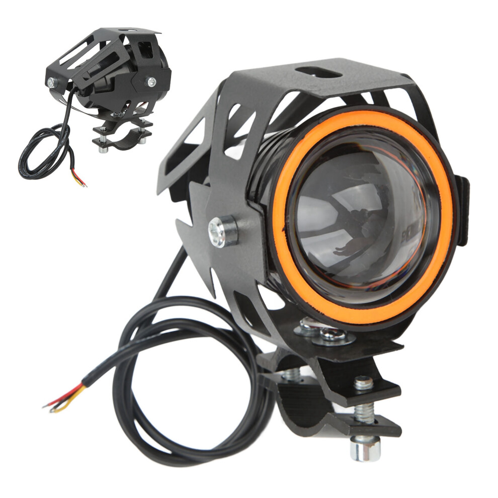 30W Waterproof Motorcycle Led Spot 3 Modes With Angel Eye Red/Light 4931355905220