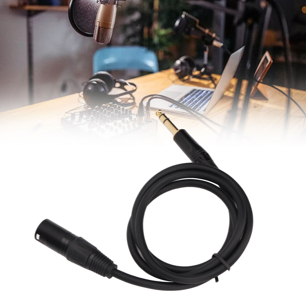 6.35Mm To Xlr Male-Male 1.8M 5.9Ft Balanced Stereo Cable 9491355905408