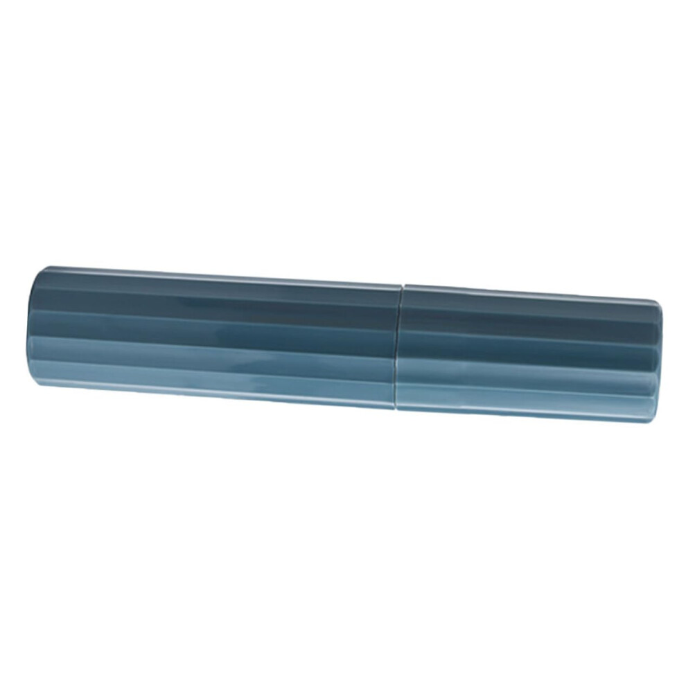 Portable Toothbrush Storage Case Toothpaste Holder PP Material Smooth Edges Compact Travel Container