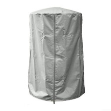 Weather Resistant Outdoor Heater Cover Moisture Defense 210D Oxford Fabric Gray for Outdoor Use