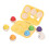 6PCS Ei Form Passenden Spielzeug Set Realistische 10