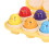 6PCS Ei Form Passenden Spielzeug Set Realistische 14