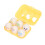 6PCS Ei Form Passenden Spielzeug Set Realistische 6