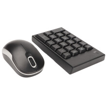 Wireless Number Pad Mouse Combo 2.4GHz 22 Keys 1200DPI