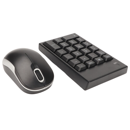 Wireless Number Pad Mouse Combo 2.4GHz 22 Keys 1200DPI