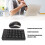 Wireless Number Pad Mouse Combo 2.4GHz 22 Keys 1200DPI 8