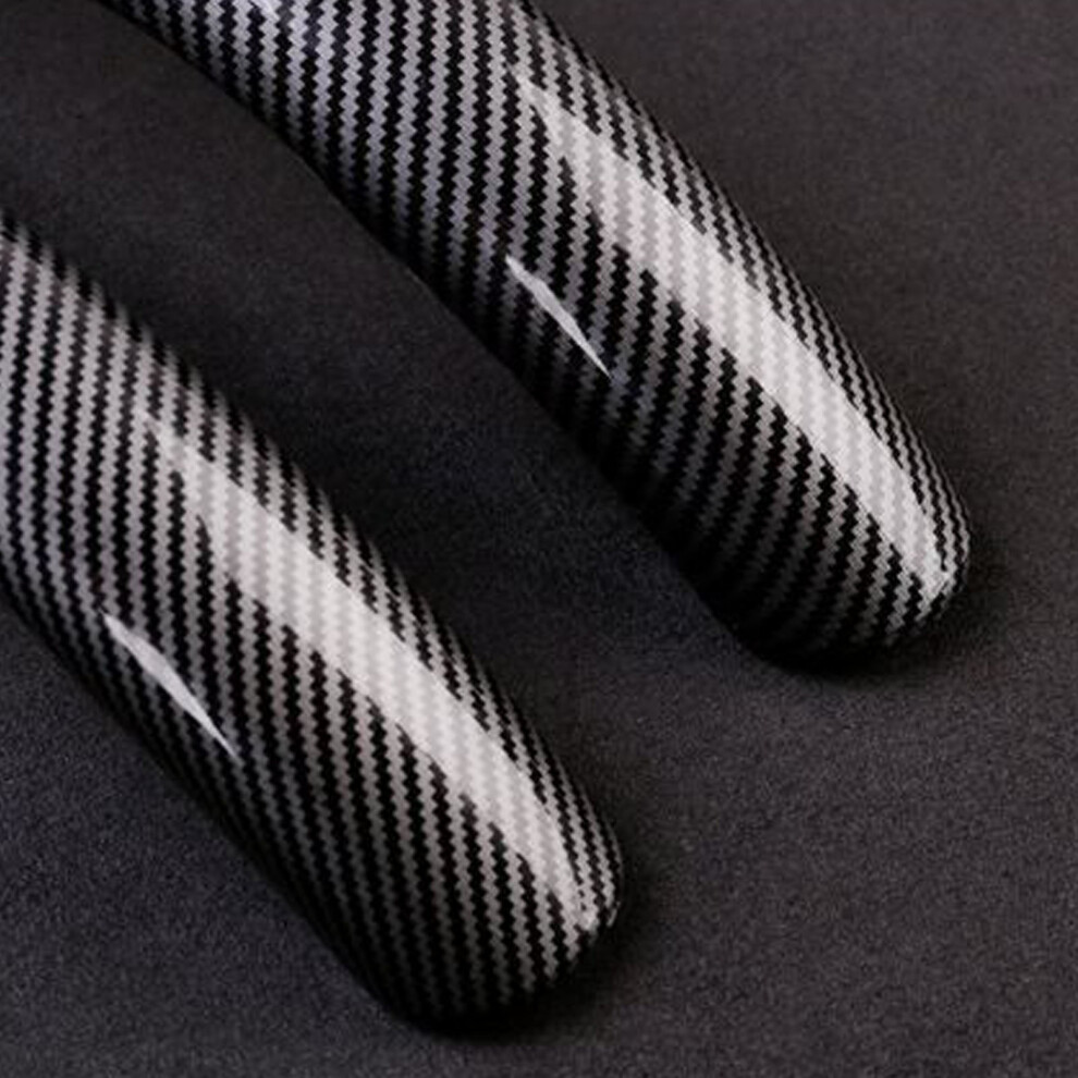 Ultra Thin Carbon Fiber Steering Wheel Cover, Wear-Resistant Universal Black 8111355920683